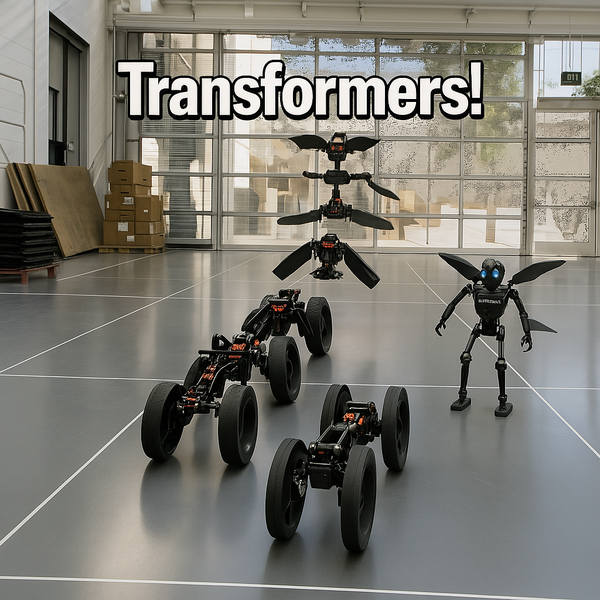 🚀 Caltech’s ATMO Robot: A Real-Life Transformer