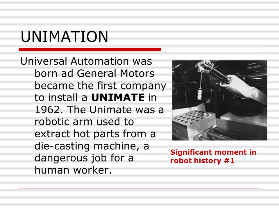 The Father of Robotics and The World’s First Industrial Robot – Goliath ...