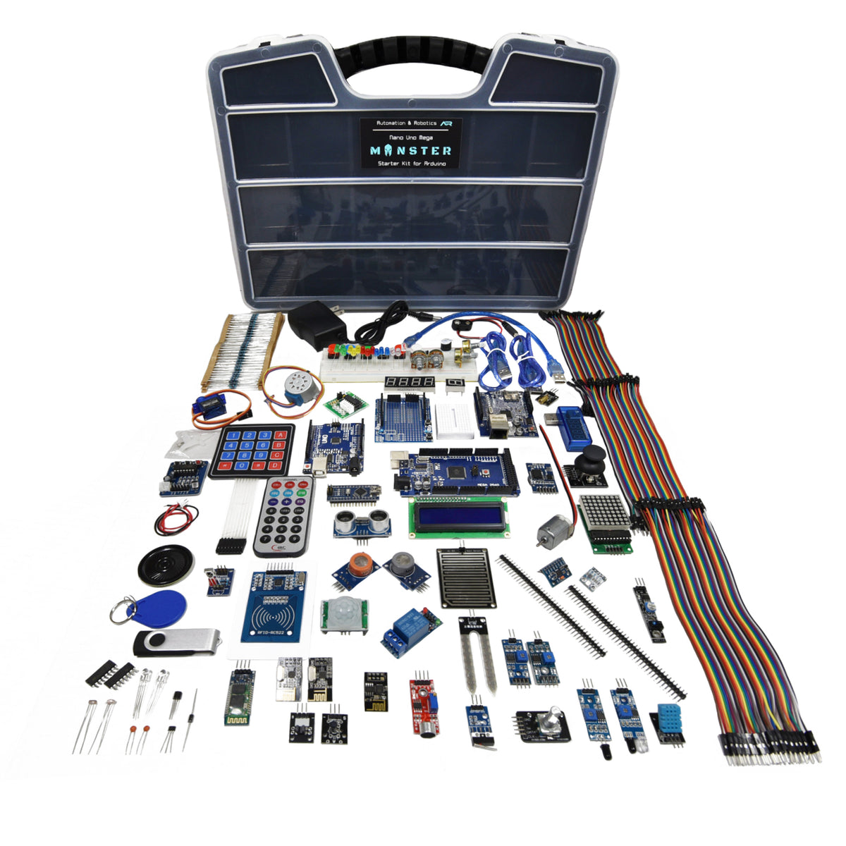 Kit Arduino Master GAR Monster Arduino Starter Kit - The 2nd Largest Arduino Starter Kit ...