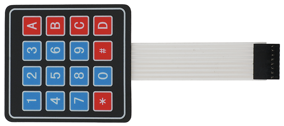 4x4 Keypad Touchpad Matrix for Arduino – Goliath Automation & Robotics