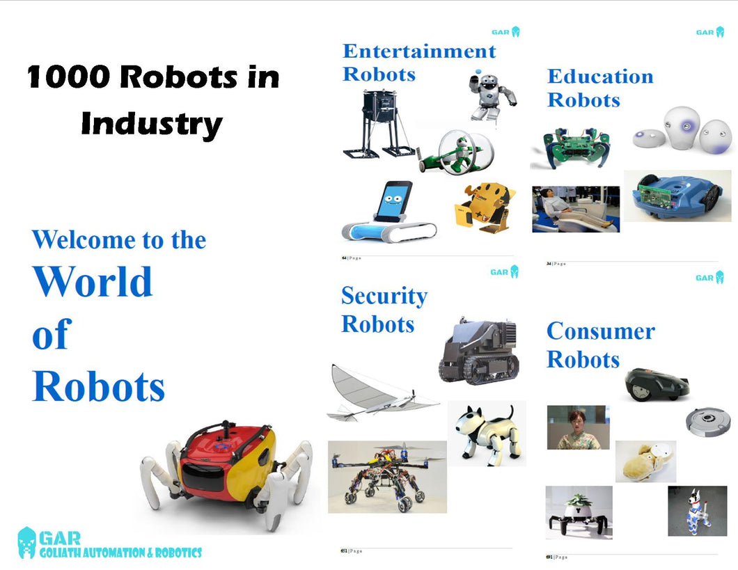 GAR 1000 Robots in Industry e-Book (PDF Download)