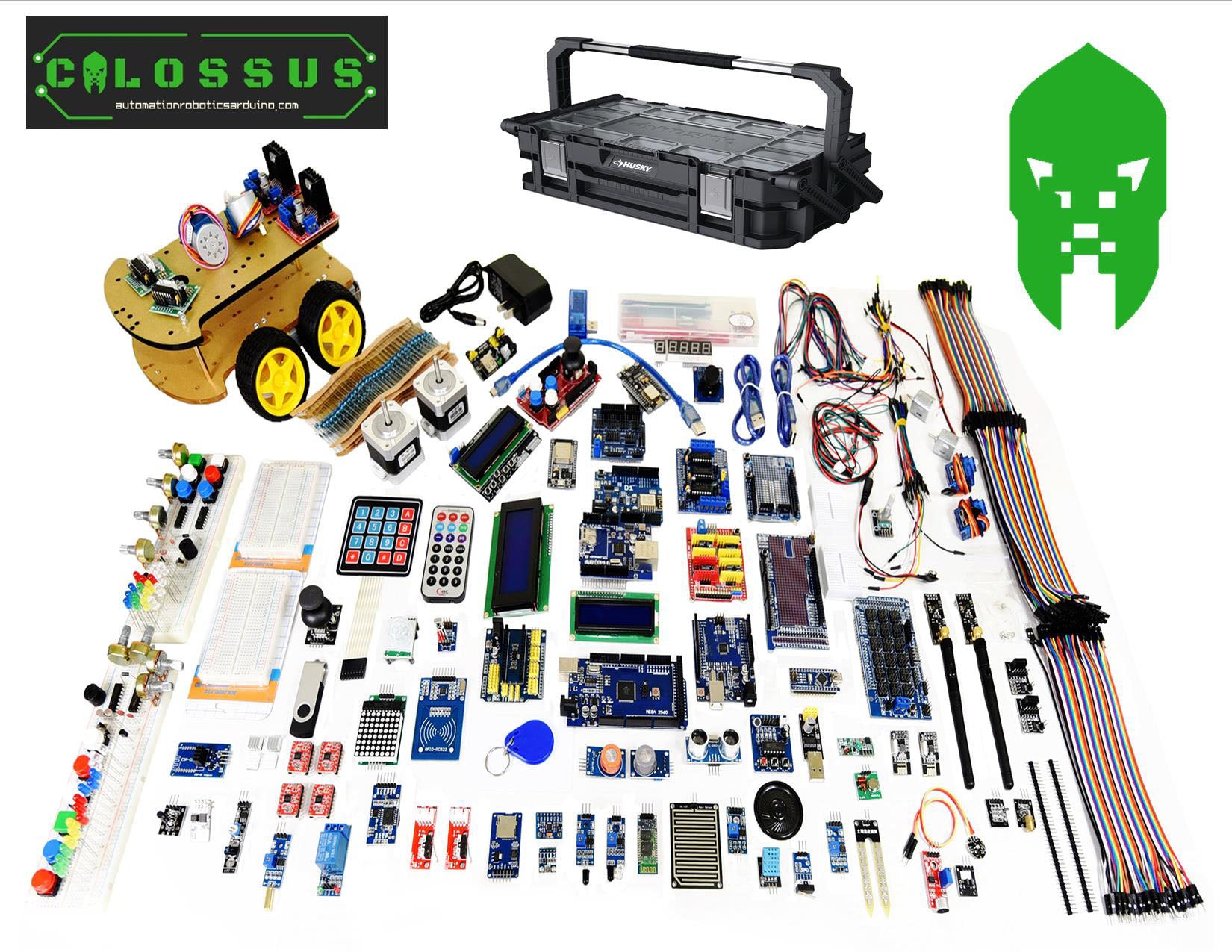 GAR Colossus Starter Kit for Arduino – Goliath Automation & Robotics